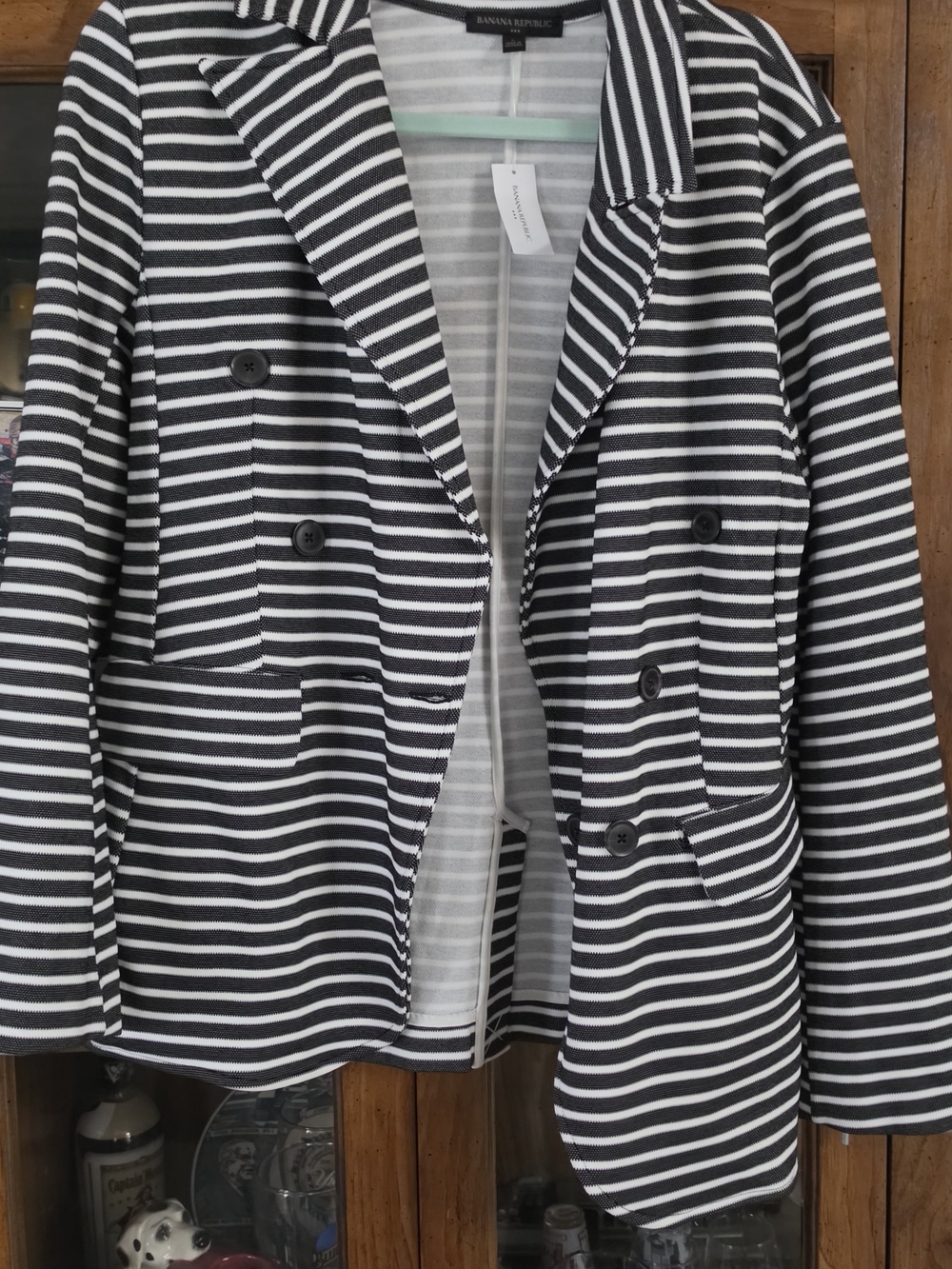 Banana Republic Brand Striped Blazer/Jacket NWT Sz LG